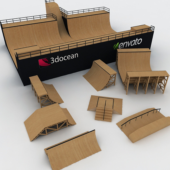 Mega Halfpipe Skate Park Bundle Mega Halfpipe Skate Park Bundle