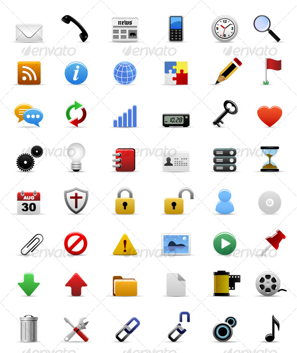 48 Universal Web Icons 48 Universal Web Icons