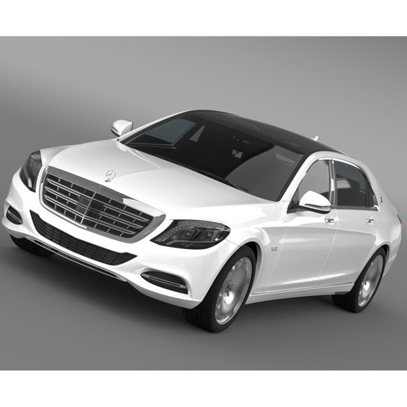 Mercedes Maybach S600 X222 2015 - 3DOcean Item for Sale