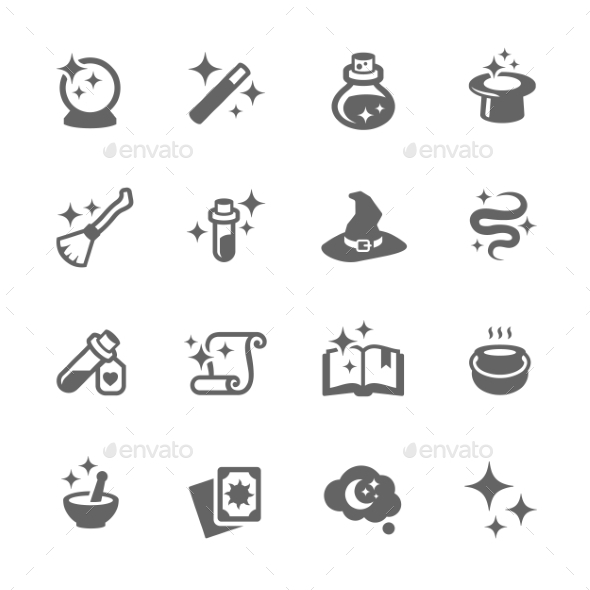 GraphicRiver Magic Icons 9586827 GraphicRiver Magic Icons 9586827