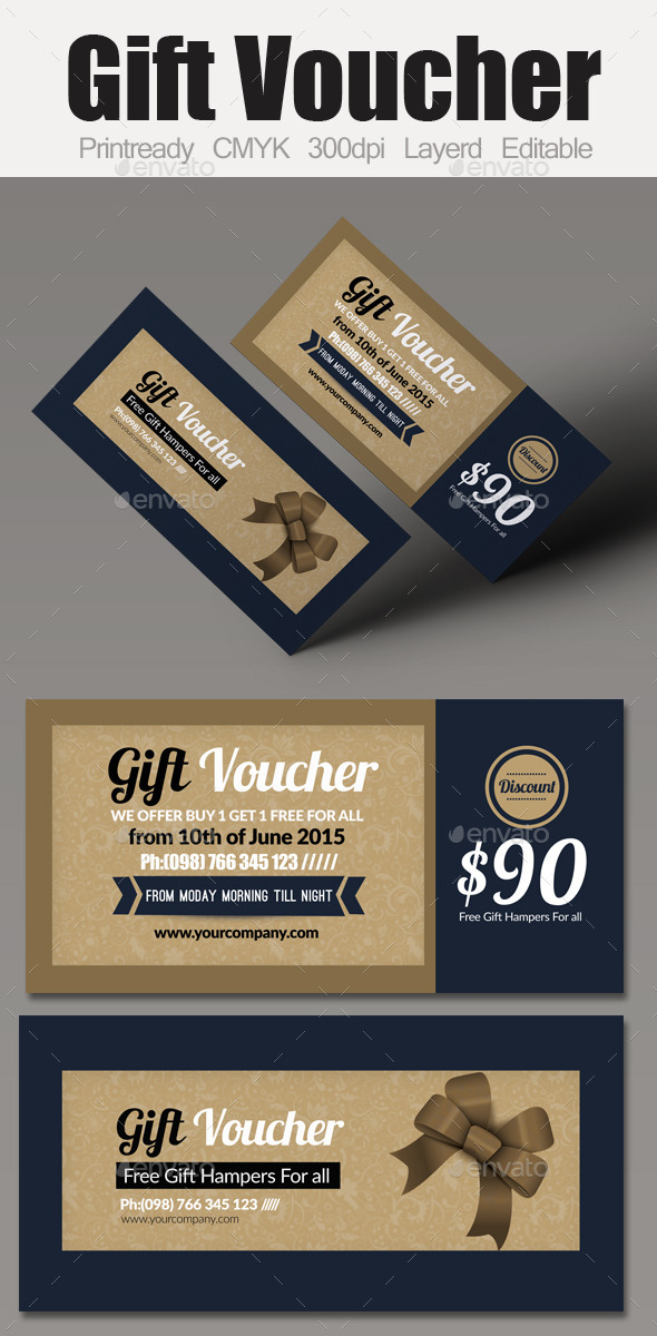 GraphicRiver Multi Use Business Gift Voucher 9588184 GraphicRiver Multi Use Business Gift Voucher 9588184