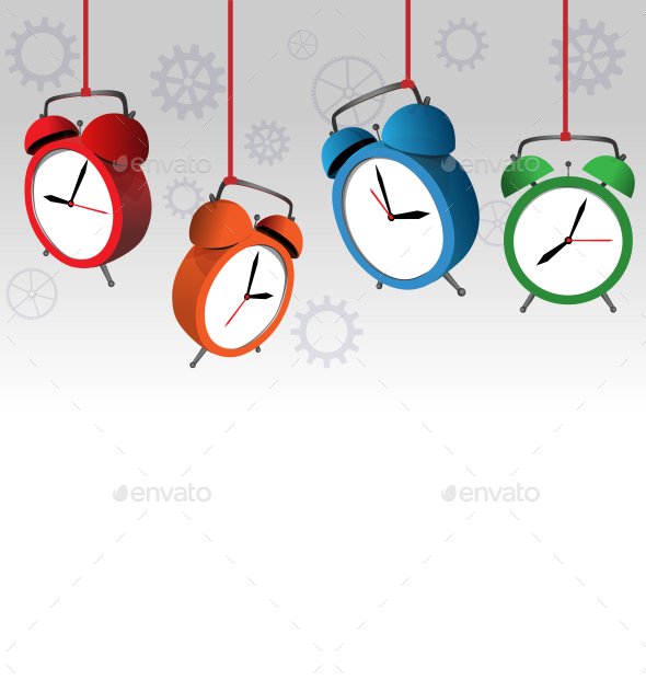 GraphicRiver Alarm Clock Background 9588344 GraphicRiver Alarm Clock Background 9588344