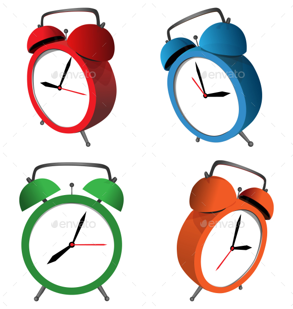 GraphicRiver Alarm Clocks 9588354 GraphicRiver Alarm Clocks 9588354
