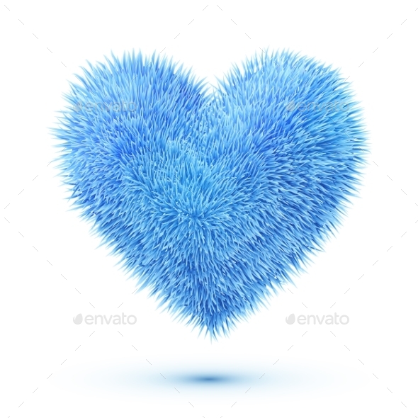 GraphicRiver Fluffy Heart 9588475 GraphicRiver Fluffy Heart 9588475