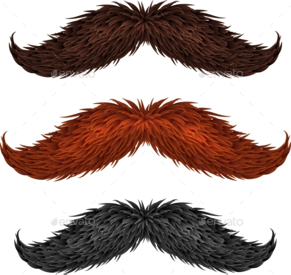 GraphicRiver Mustaches 9588611 GraphicRiver Mustaches 9588611