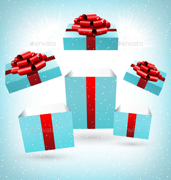 GraphicRiver Gift Boxes 9589328 GraphicRiver Gift Boxes 9589328