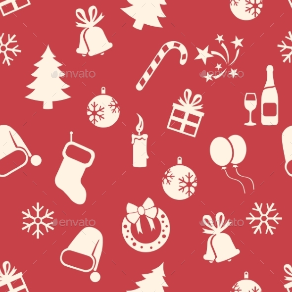 GraphicRiver Seamless New Year and Christmas Pattern 9590781 GraphicRiver Seamless New Year and Christmas Pattern 9590781