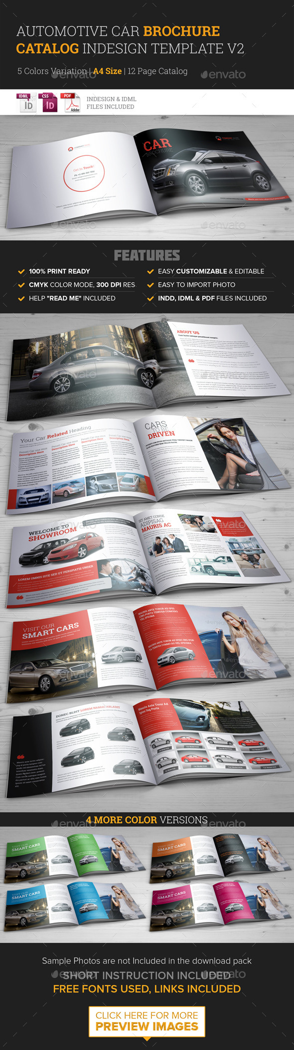 GraphicRiver Automotive Car Brochure Catalog InDesign Template 9591704 GraphicRiver Automotive Car Brochure Catalog InDesign Template 9591704