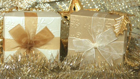 Gift Box And Christmas Decoration 04 Gift Box And Christmas Decoration 04