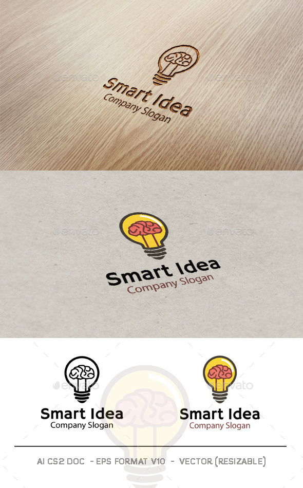 GraphicRiver Smart Idea Logo 9593753 GraphicRiver Smart Idea Logo 9593753