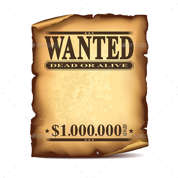 GraphicRiver Wanted Poster 9593832 GraphicRiver Wanted Poster 9593832