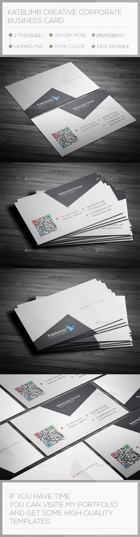 GraphicRiver Katblimb Corporate Business Card 9596810 GraphicRiver Katblimb Corporate Business Card 9596810