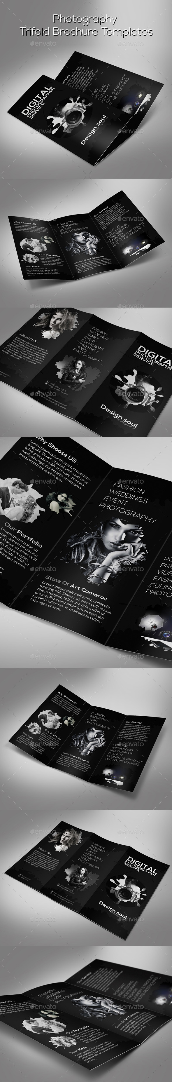 GraphicRiver Photography Trifold Brochure 9599222 GraphicRiver Photography Trifold Brochure 9599222