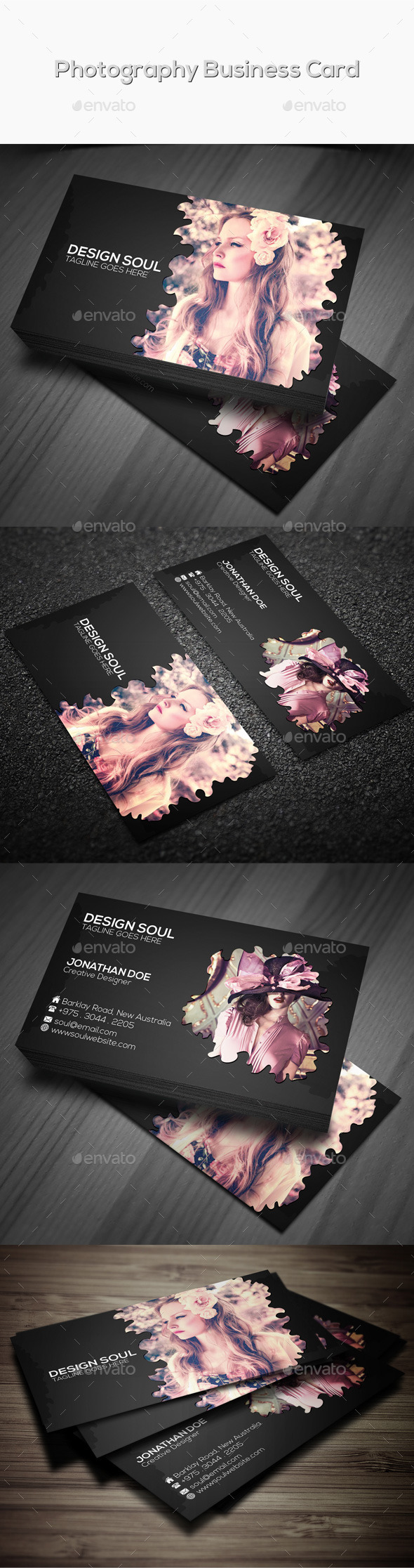 GraphicRiver Photography Business Card 9599238 GraphicRiver Photography Business Card 9599238