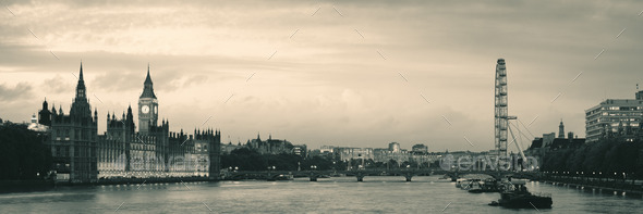 Thames River Panorama (Misc) Photo Download