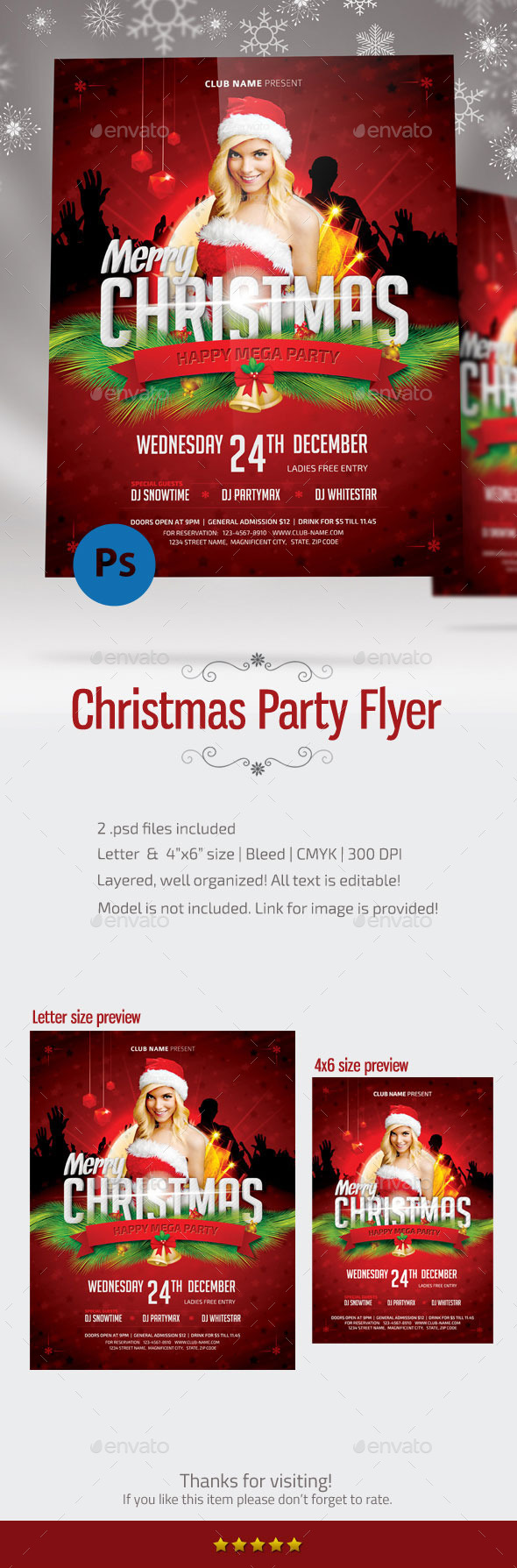 Christmas Party Flyer