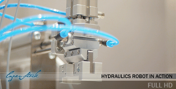 Hydraulics Robot In Action 2 Hydraulics Robot In Action 2