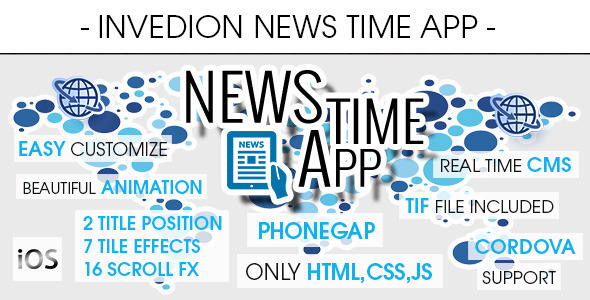 news time app with cms - ios 