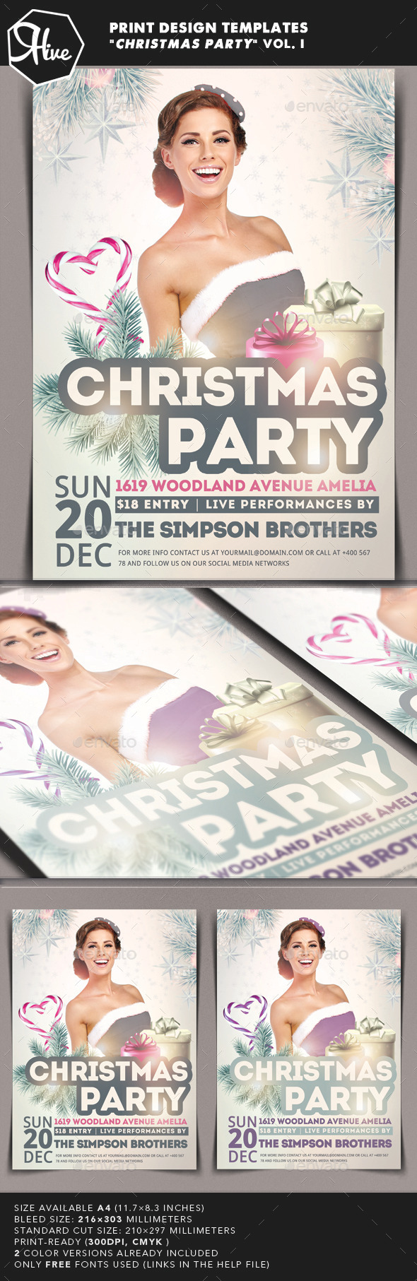 GraphicRiver Christmas Party Flyer 9601997 GraphicRiver Christmas Party Flyer 9601997