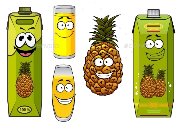 Pineapple Fruit and Juices