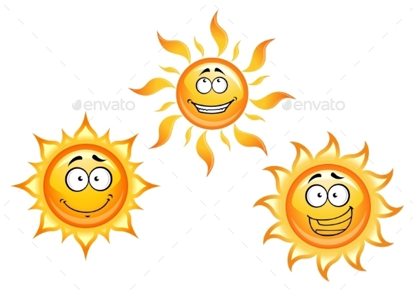GraphicRiver Sun Cartoon 9602262 GraphicRiver Sun Cartoon 9602262
