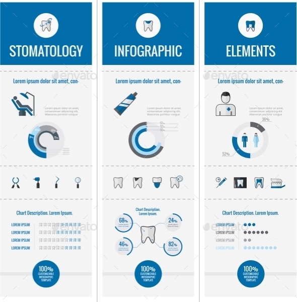 GraphicRiver Dental Infographic Elements 9602523 GraphicRiver Dental Infographic Elements 9602523