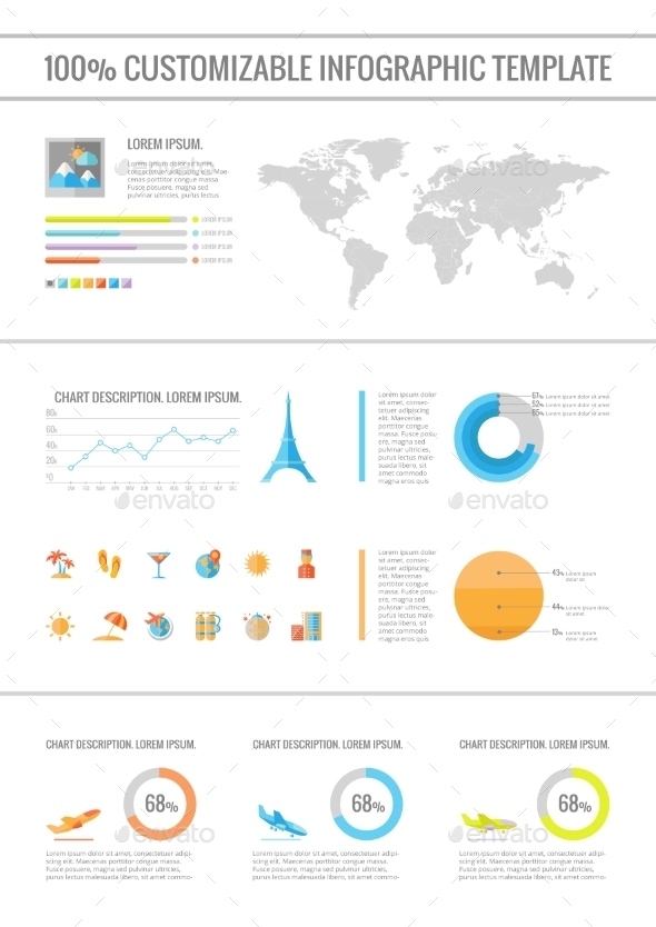 GraphicRiver Travel Infographic Elements 9602531 GraphicRiver Travel Infographic Elements 9602531