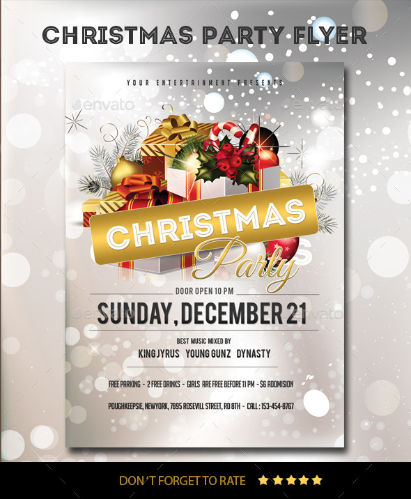 GraphicRiver Christmas Party Flyer 9603172 GraphicRiver Christmas Party Flyer 9603172