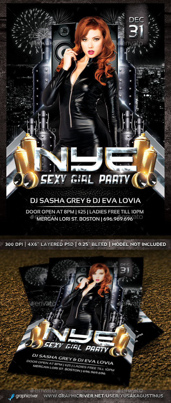 NYE Sexy Girl Party