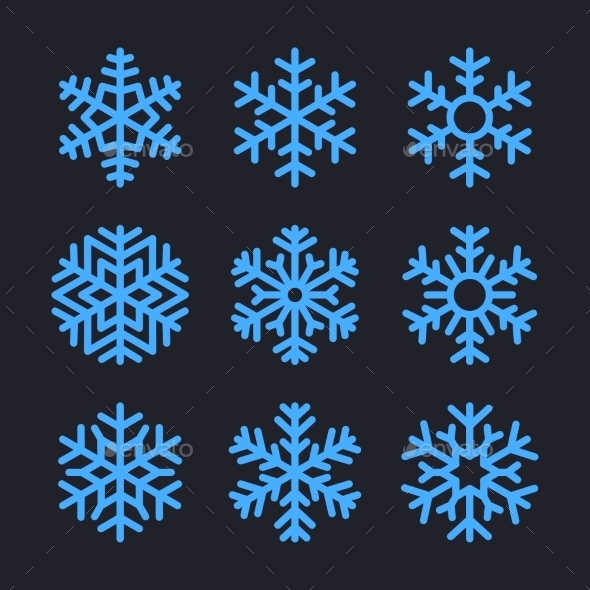 GraphicRiver Snowflakes 9606060 GraphicRiver Snowflakes 9606060