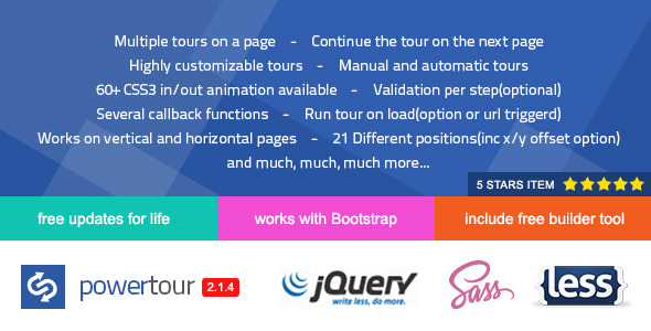 Power Tour Powerful Creative jQuery Tour Plugin Power Tour Powerful Creative jQuery Tour Plugin