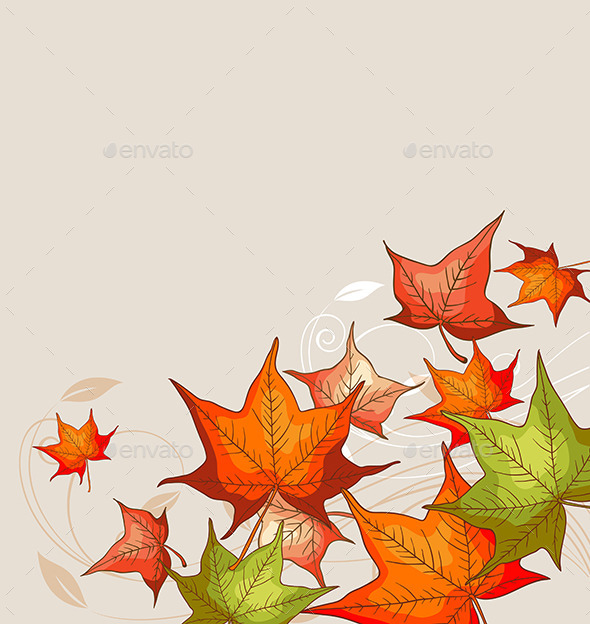 GraphicRiver Background with Red Maple Leaves 9606555 GraphicRiver Background with Red Maple Leaves 9606555