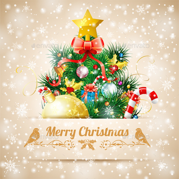 GraphicRiver Christmas Tree 9607788 GraphicRiver Christmas Tree 9607788