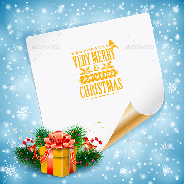 GraphicRiver Christmas Greeting Card 9607882 GraphicRiver Christmas Greeting Card 9607882