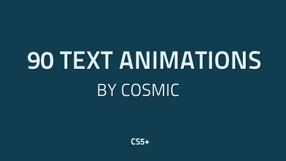 90 Text Animations 90 Text Animations