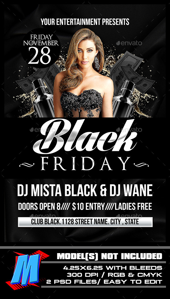Black Friday Flyer Template Black Friday Flyer Template