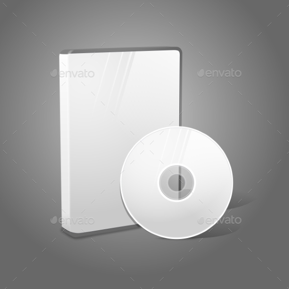 GraphicRiver White Realistic Isolated CD and Case 9612463 GraphicRiver White Realistic Isolated CD and Case 9612463