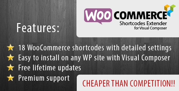 CodeCanyon WooCommerce Shortcode Extender for Visual Composer 9487744 CodeCanyon WooCommerce Shortcode Extender for Visual Composer 9487744
