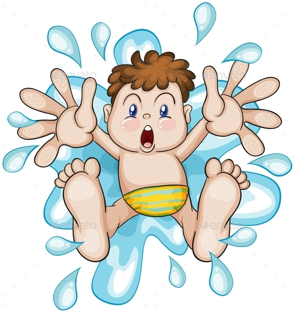 GraphicRiver Boy in the Water 9614691 GraphicRiver Boy in the Water 9614691