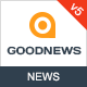 Goodnews – Responsive WordPress News/Magazine - ThemeForest Item for Sale