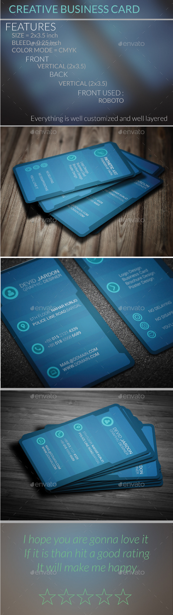 GraphicRiver Creative Business Card 9615368 GraphicRiver Creative Business Card 9615368