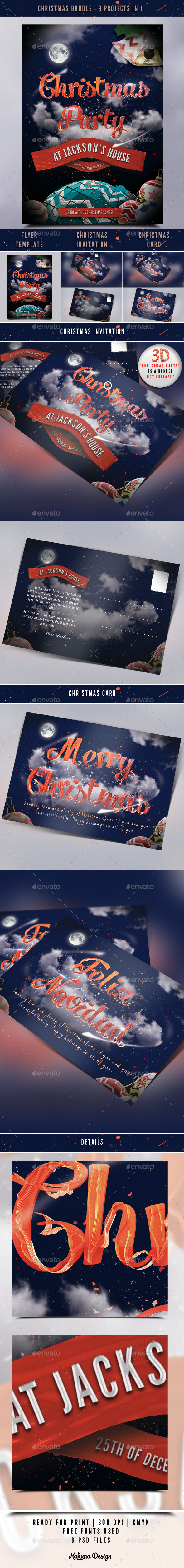 GraphicRiver Christmas Bundle 9616092 GraphicRiver Christmas Bundle 9616092