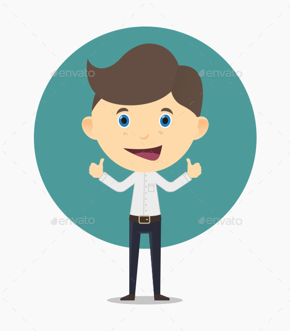 GraphicRiver Business Man Approves 9616098 GraphicRiver Business Man Approves 9616098