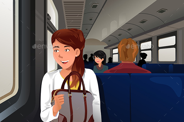 GraphicRiver Train Travel 9616192 GraphicRiver Train Travel 9616192