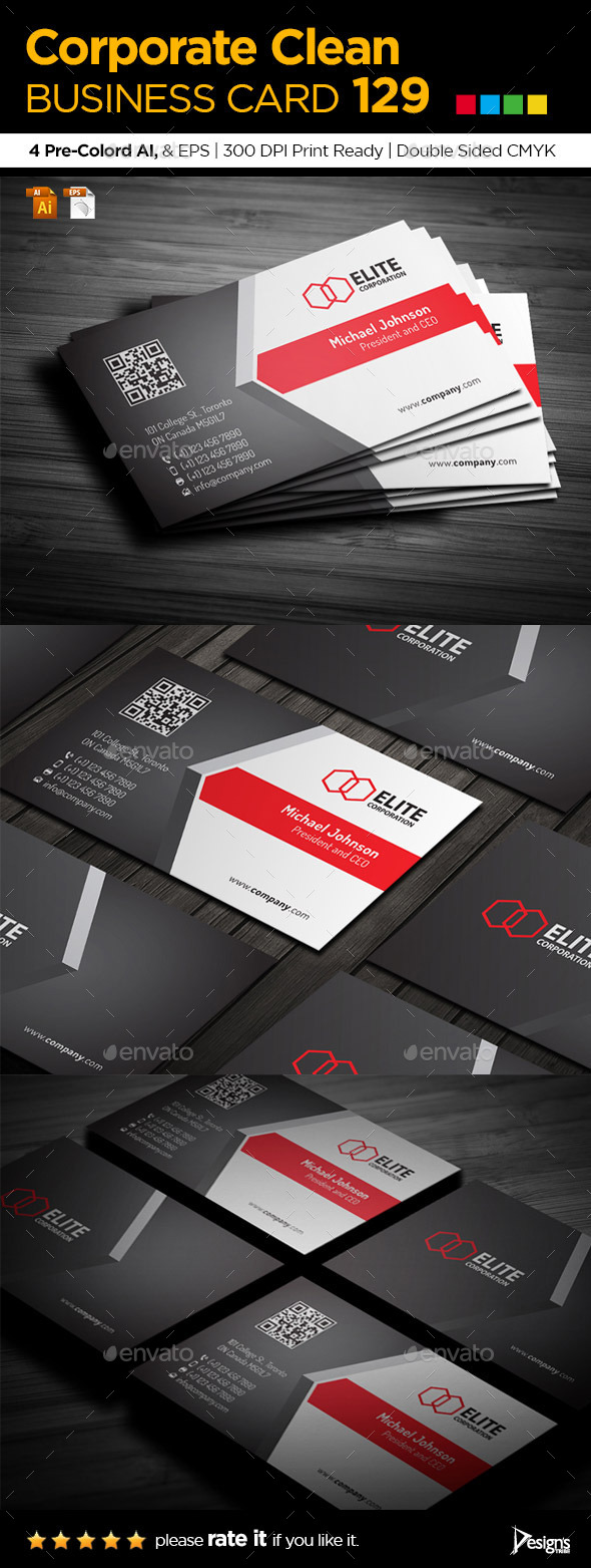 GraphicRiver Business Card 128 9616604 GraphicRiver Business Card 128 9616604