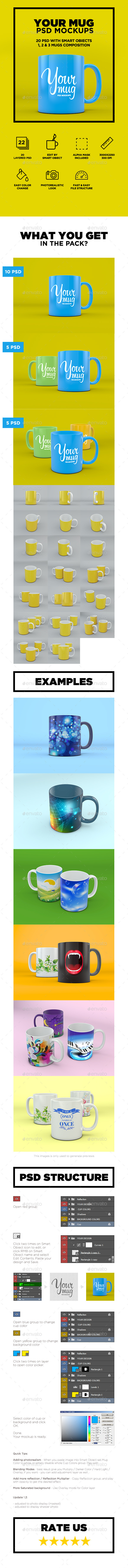 Your Mug PSD Mockup Your Mug PSD Mockup