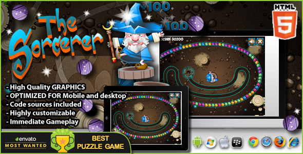 The Sorcerer HTML5 Game The Sorcerer HTML5 Game