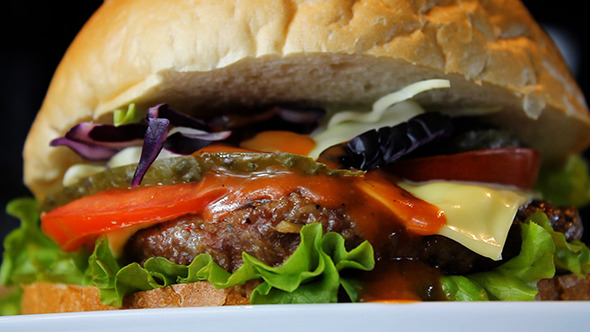 Rotating Hamburger Rotating Hamburger