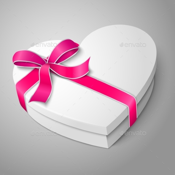 GraphicRiver White Heart Shape Box 9624718 GraphicRiver White Heart Shape Box 9624718