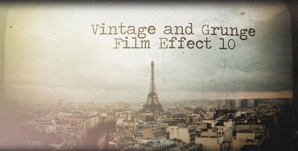 Vintage and Grunge Film Effect 10 Vintage and Grunge Film Effect 10